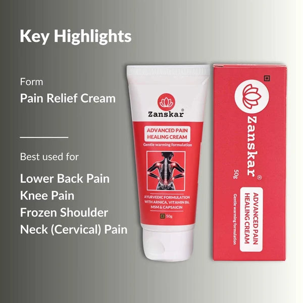 Zanskar Advanced Pain Healing Cream (50g)