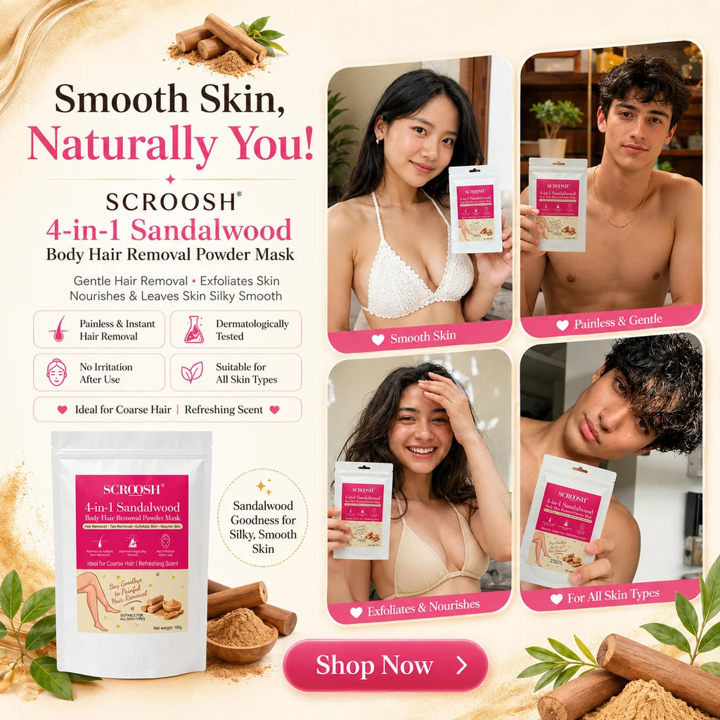 RATED 4.6/5  🚫🪒 4-in-1 Bikini Hair Removal Wax Powder Mask ✨🌸