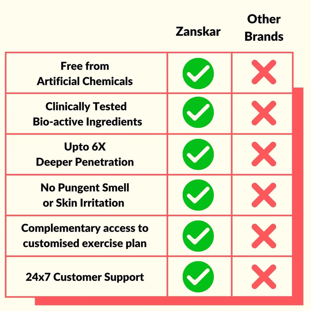 Zanskar Advanced Pain Healing Cream (50g)