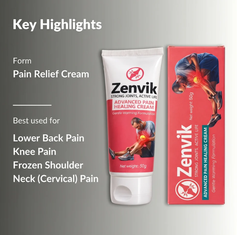 Zenvik Advanced Pain Healing Cream (50g)
